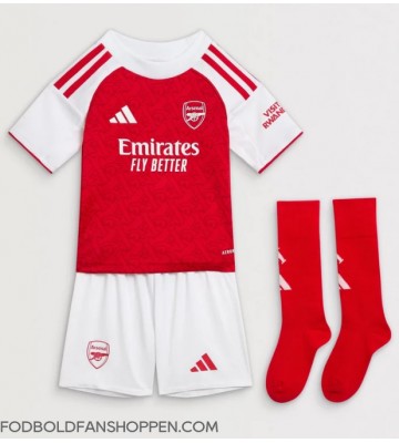 Arsenal Martin Odegaard #8 Hjemmebanetrøje Børn 2025-26 Kortærmet (+ Korte bukser)